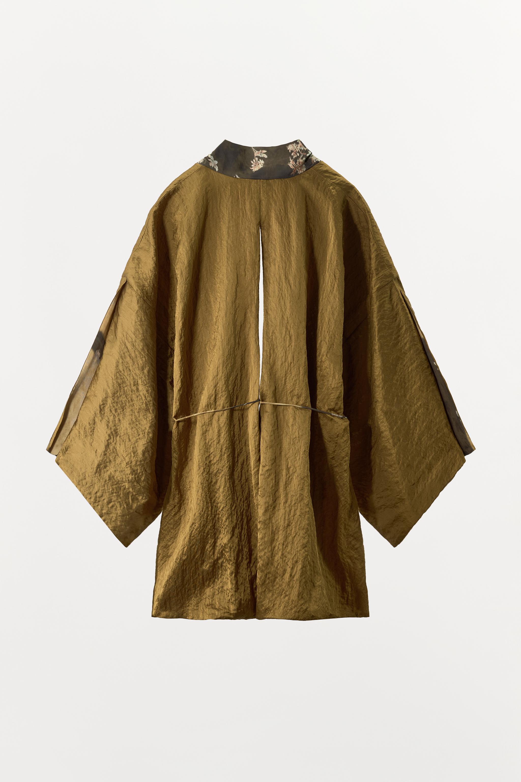 PRINTED REVERSIBLE KIMONO